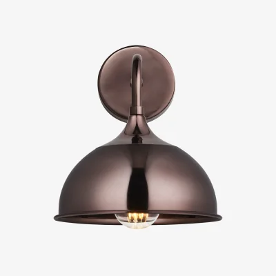 Industville Chelsea Dome Wall Light - 8 Inch