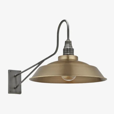 Industville Long Arm Step Wall Light - 16 Inch