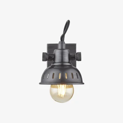 Industville Swivel Spotlight Wall Light - Single