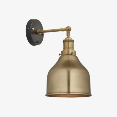 Industville Brooklyn Cone Wall Light - 7 Inch