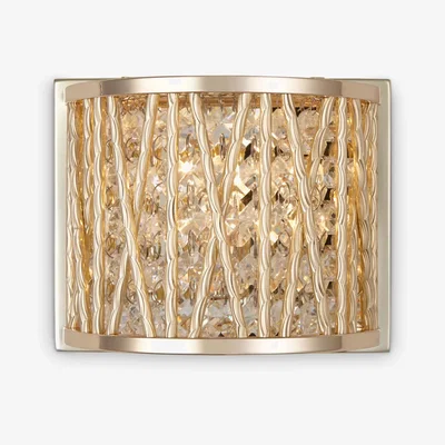 John Lewis John Lewis & Partners Emilia Jazzy Wall Light, Gold