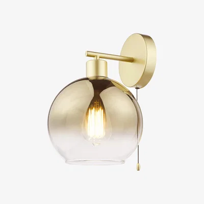 John Lewis Där Lycia Glass Wall Light