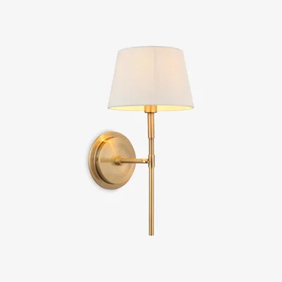 John Lewis Bay Lighting Laurel Wall Light, Gold