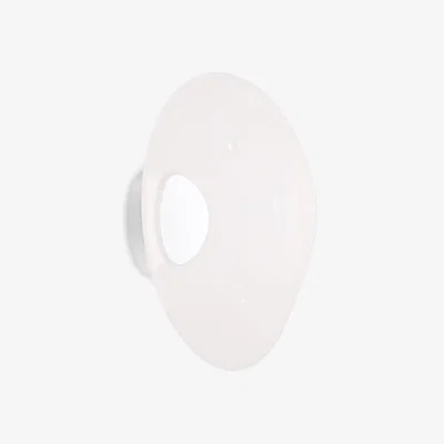 John Lewis Tom Dixon Melt Surface Opal Wall Light, White