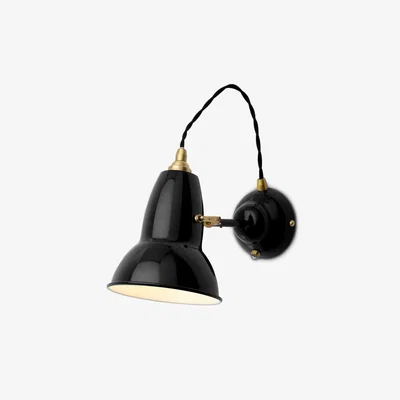 John Lewis Anglepoise Original 1227 Brass Wall Light
