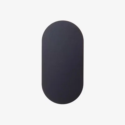 John Lewis houseof Mini Diffuser Wall Light, Charcoal Grey