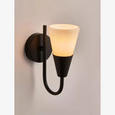 John Lewis John Lewis ANYDAY Lulu Wall Light, Black