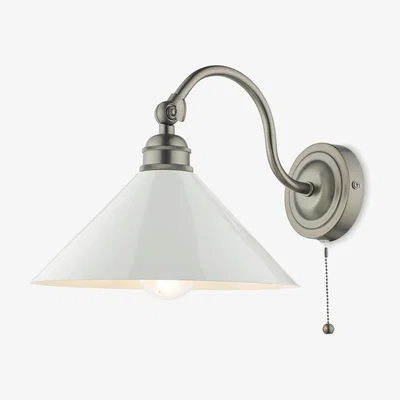 John Lewis English Heritage Audley End Single Wall Light, Cream