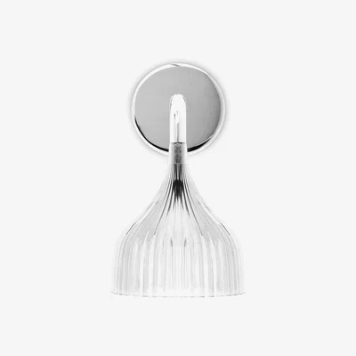 John Lewis Kartell E Wall Light, Clear