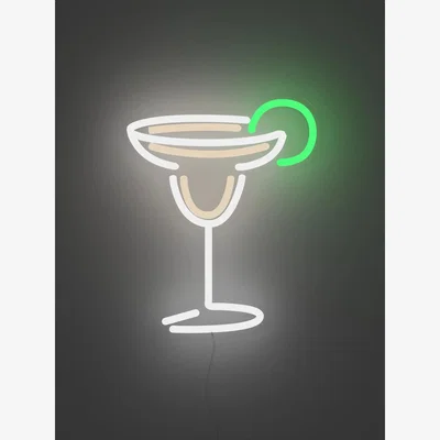 John Lewis Yellowpop Icon Spicy Margarita LED Neon Sign, Multi