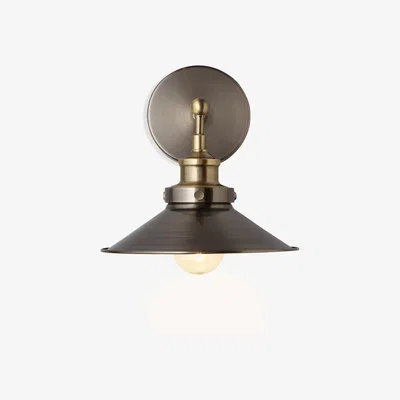 John Lewis John Lewis & Partners Tobias Wall Light, Antique Nickel
