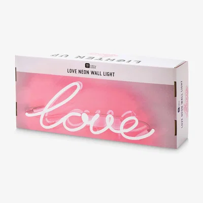 John Lewis Talking Tables Neon Love Light