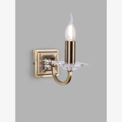 John Lewis Laura Ashley Carson Candle Wall Light