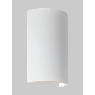 John Lewis Astro Serifos LED Wall Light, White