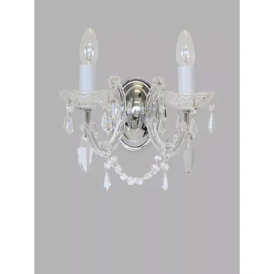John Lewis Impex Marie Theresa Crystal Wall Light