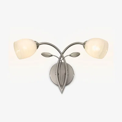 John Lewis John Lewis & Partners Amara Two Arm Wall Light