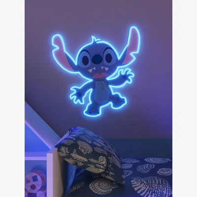 John Lewis Yellowpop Disney Stitch Body LED Neon Sign, Blue