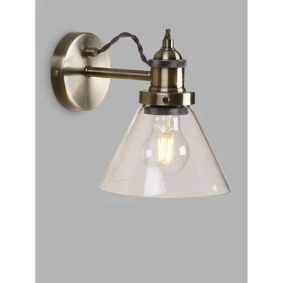 John Lewis Laura Ashley Isaac Glass Wall Light