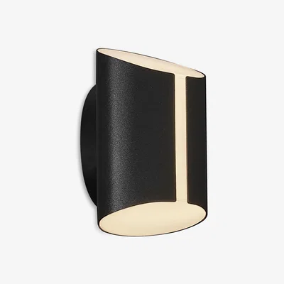 John Lewis Nordlux Grip LED Outdoor Wall Light, Black