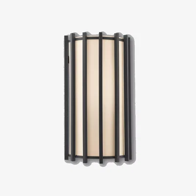 John Lewis Där Cagliari Wall Light, Black