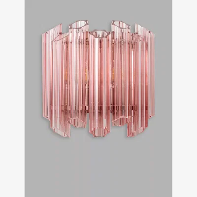 John Lewis Pure White Lines Palermo Wall Light
