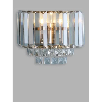 John Lewis Laura Ashley Vienna Crystal Wall Light