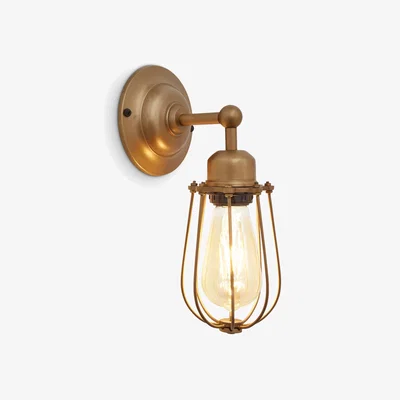 John Lewis Industville Orlando Wire Cage Wall Light