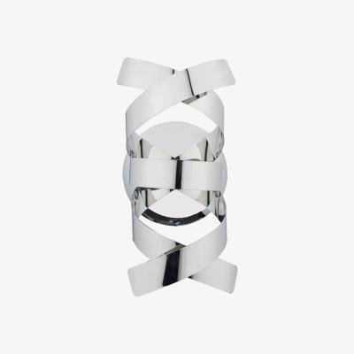 Knees dar lighting RAW0755 Rawley 1 Light G9 Wall Bracket Polished Chrome