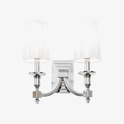 Knees Dario 2 Light Wall Light - Silver