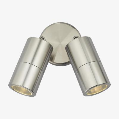 Knees dar lighting ORT0968 Ortega Outdoor Double Wall Spotlight IP65 Aluminium