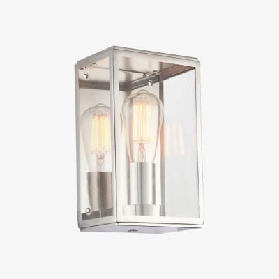 Knees Houston 1 Light Wall Light - Silver