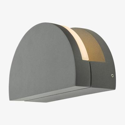 Knees dar lighting ADY2139 Adyson Half-Moon Outdoor Adjustable LED Wall Light