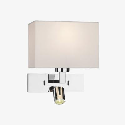 Knees Dar Lighting MOD7150L Modena Wall Light With LED In Polished Chrome