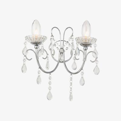 Knees Posadas 2 Light Wall Light - Chrome