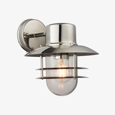 Knees Jenson 1 Light Wall Light - Silver