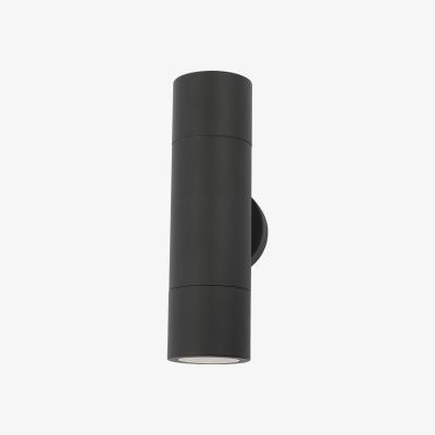 Knees dar lighting ORT3222 Ortega Outdoor Up and Down Wall Light IP65 Matt Black