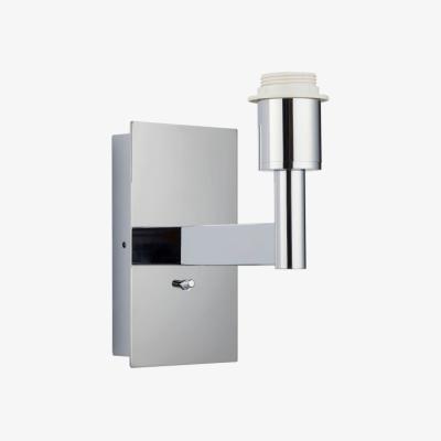 Knees Lapstone 1 Light Wall Light - Chrome