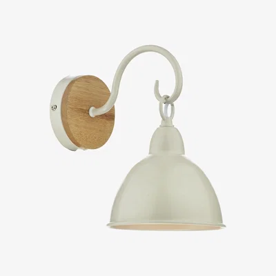 Knees dar lighting BLY0743 Blyton 1 Light Wall Bracket complete with Painted Shade