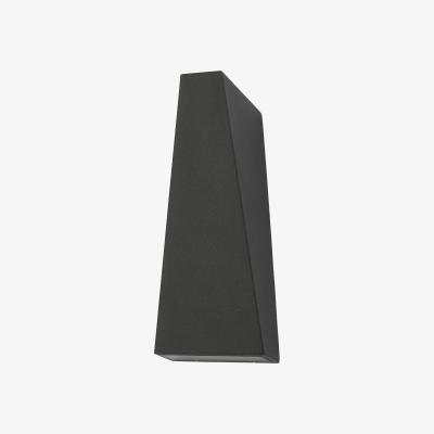 Knees dar lighting PAC3239 Paco 2 Light Wall Light Angled Anthracite IP65 LED