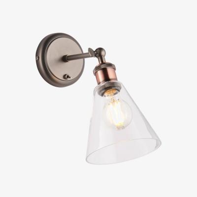 Knees Burzaco 1 Light Wall Light - Silver