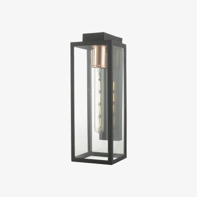 Knees dar lighting NAX1522 Naxos Wall Light Black IP43