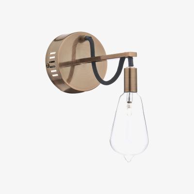 Knees dar lighting SCR0764 Scroll Single Wall Bracket Copper