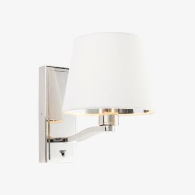 Knees Hendrix 1 Light Small Wall Light - Silver