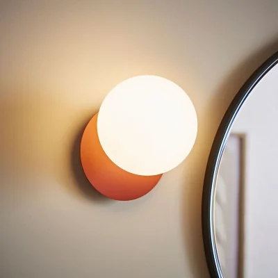 La Redoute Flush Globe Wall Light