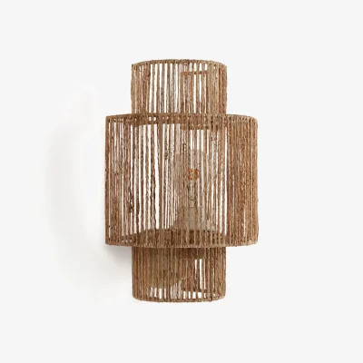 La Redoute Yaku 30cm Hemp Wall Light