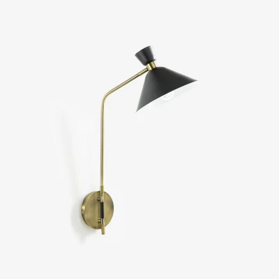 La Redoute Zoticus Aged Brass Wall Light