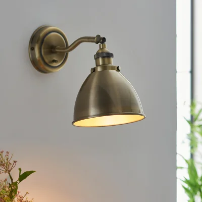 La Redoute Franklyn Industrial-Style Metal Wall Light