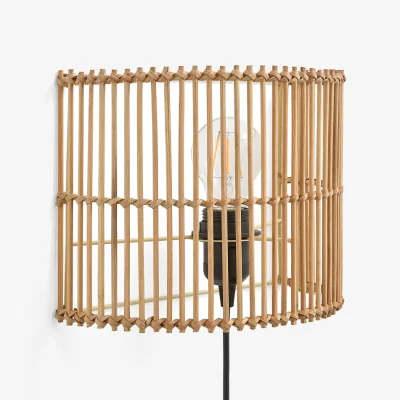 La Redoute Haya Bamboo Wall Light