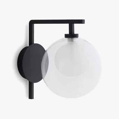 La Redoute Arvin Metal & Glass Wall Light