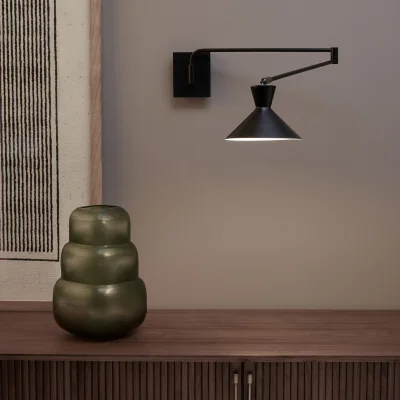 La Redoute Voltige Contemporary Articulated Metal Wall Light